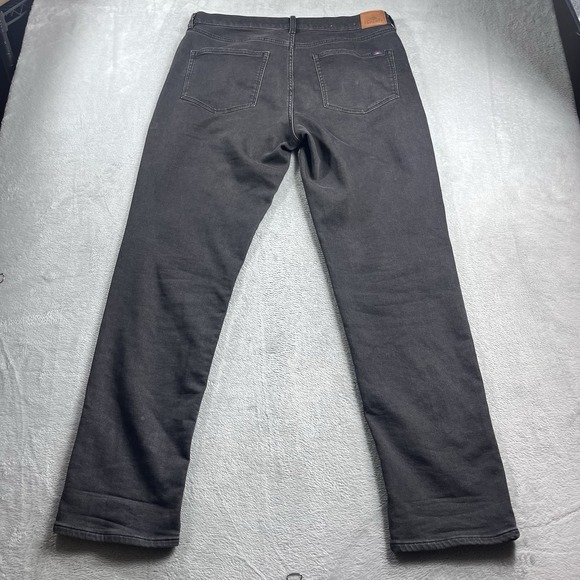 Faherty Stretch Terry 5-Pocket Pant Men's 34x34 Washed Black Gray Straight - Picture 10 of 12